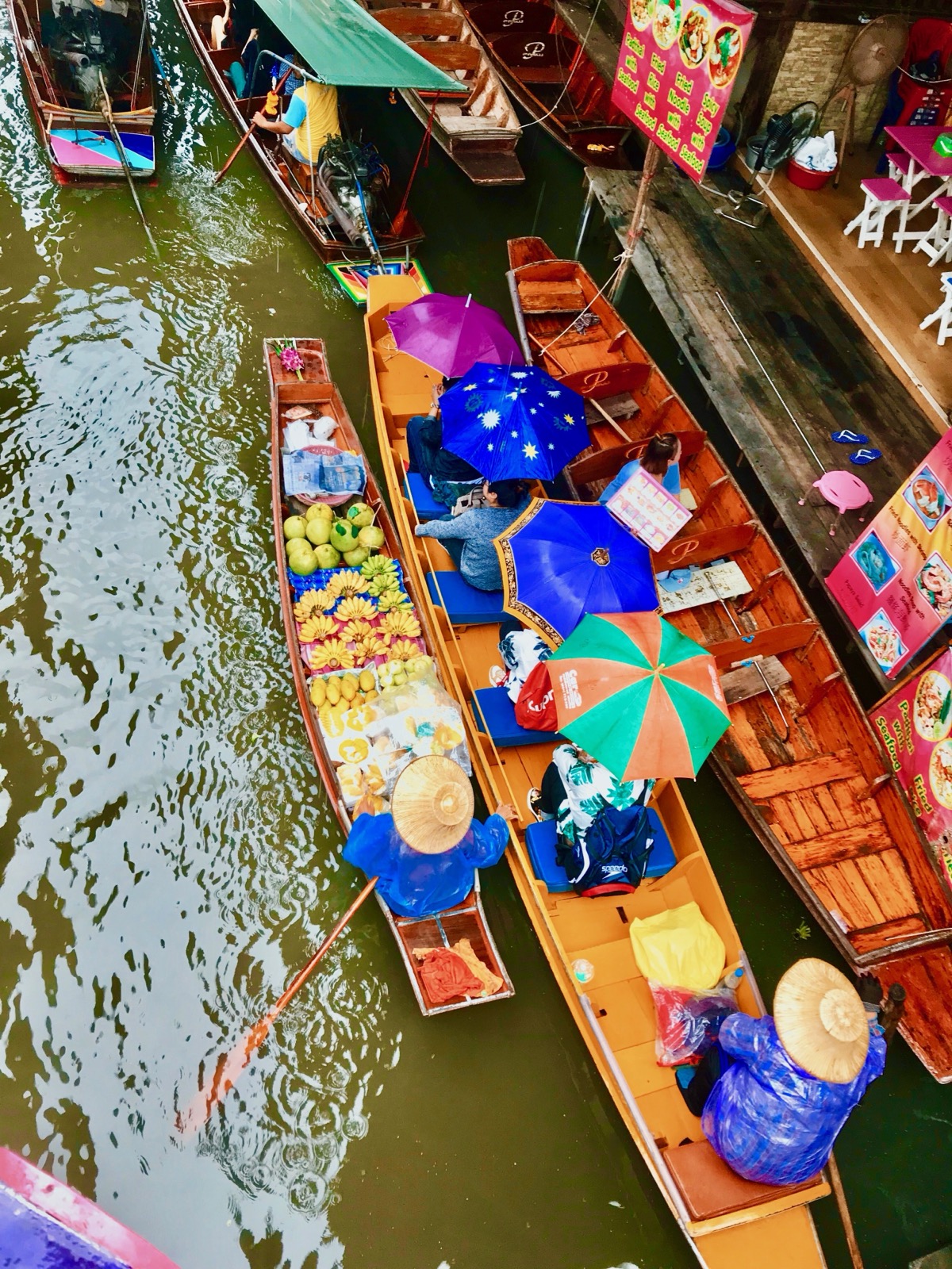 Floating markets
